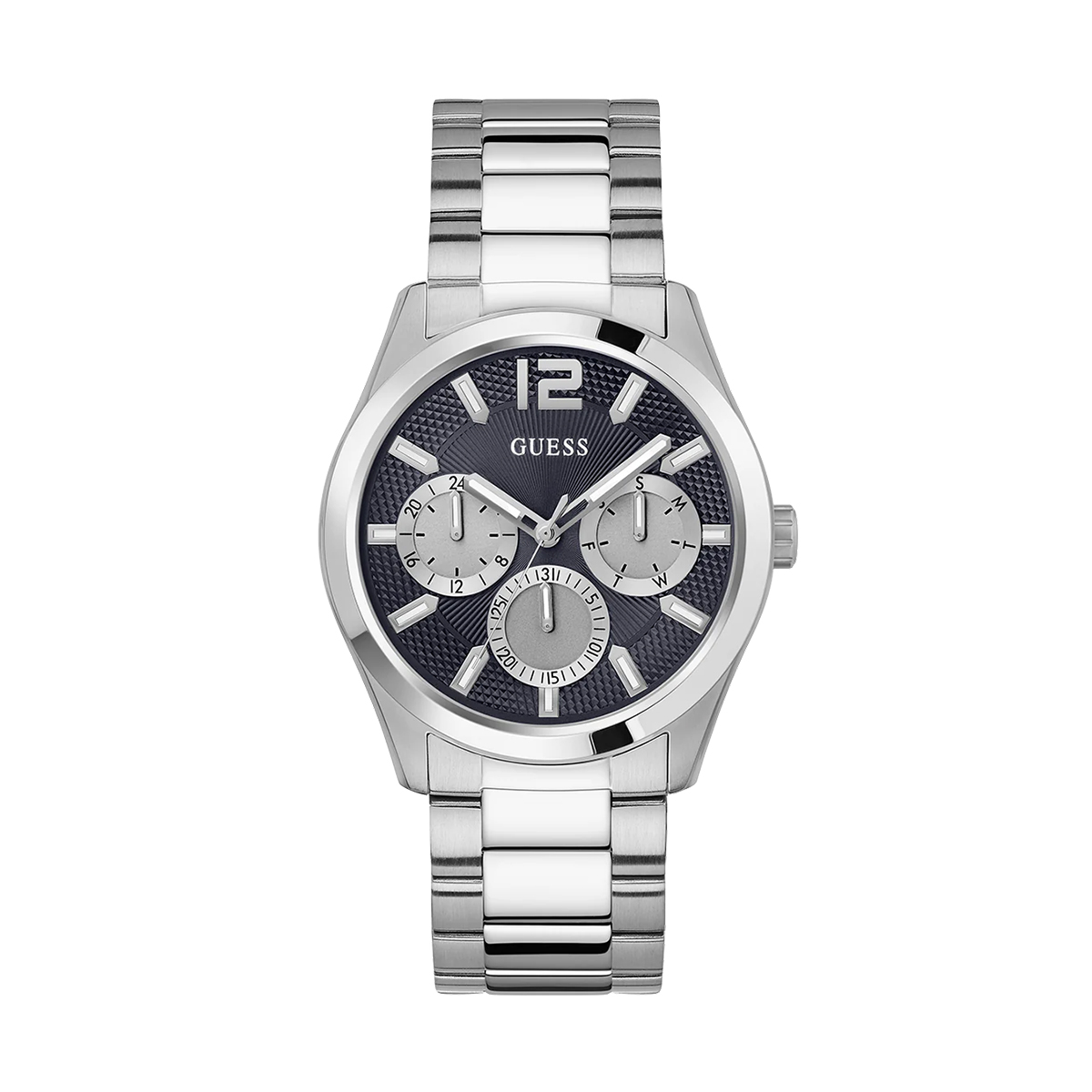 MONTRE GUESS HOMME M.FONCTION ACIER